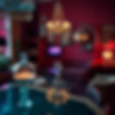 Historical plexiglass applications in vintage decor