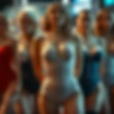 Diverse Styles of Body Binders An artistic representation of body binders showcasing a variety of styles and materials