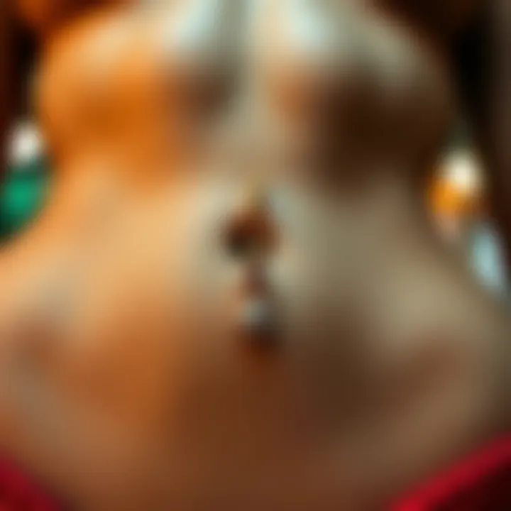 Cultural Significance of Belly Rings Cultural symbols associated with body jewelry, highlighting the significance of belly rings