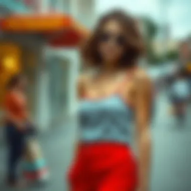 Different ways to style a tank top for various occasions.