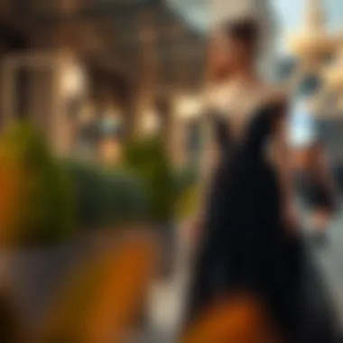 Maxi dress styled for a formal event, showcasing versatility