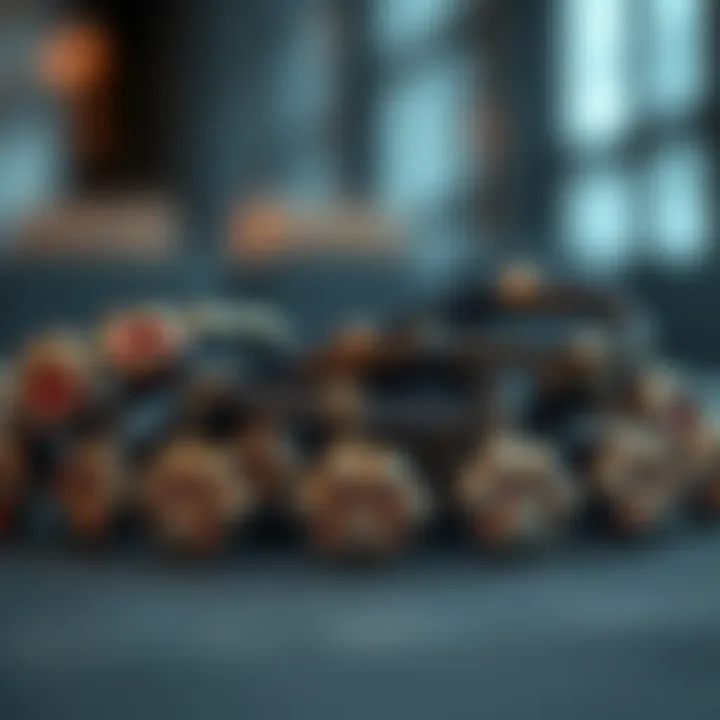 Variety of Paw Print Ankle Bracelets Group of various paw print ankle bracelets displayed together