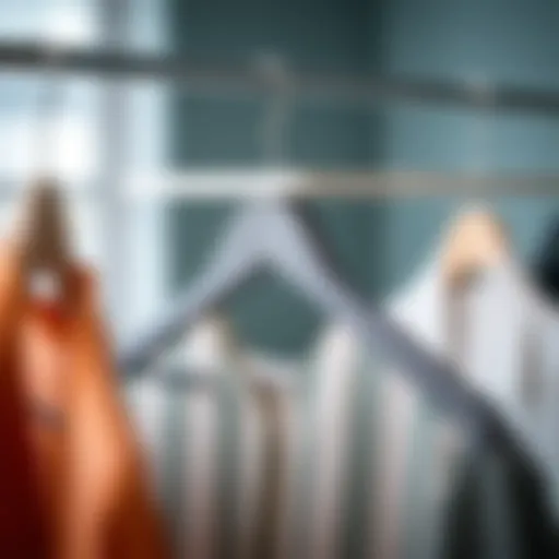 Innovative Design of Folding Hangers Innovative folding hanger design showcasing versatility