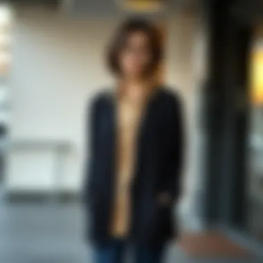 Layering Styles Stylish layering options showcasing short cardigans in outfits