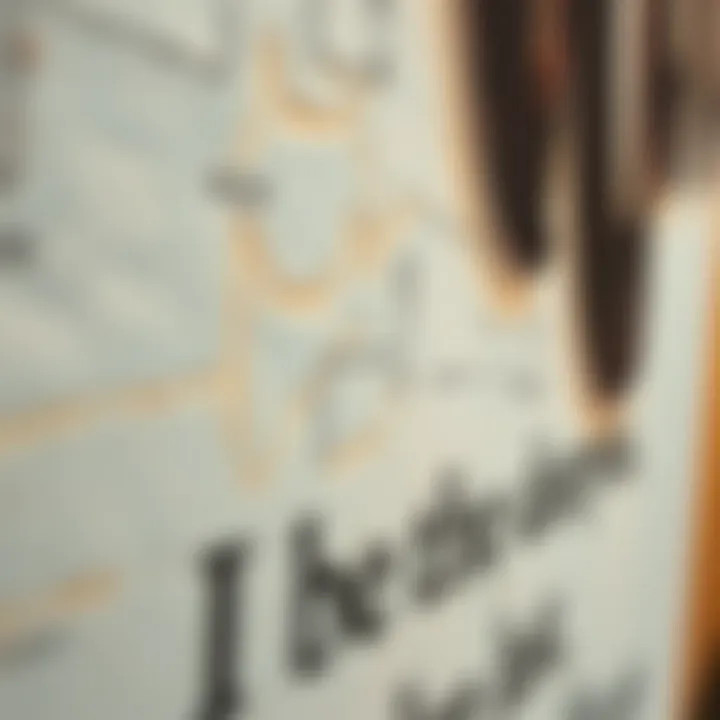 Canvas Texture and Detail Close-up of canvas texture and quote detail