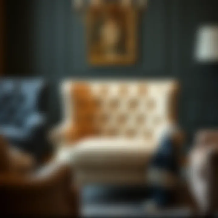 A Variety of Fabrics for Tufted Chair Slipcovers A variety of fabrics used for tufted chair slipcovers