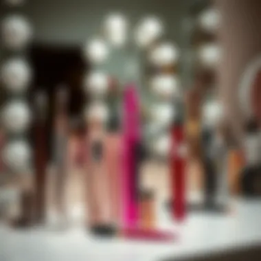 Range of Eyebrow Epilators Available Different types of eyebrow epilators displayed on a vanity