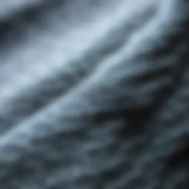 Close-up of woven fabric texture